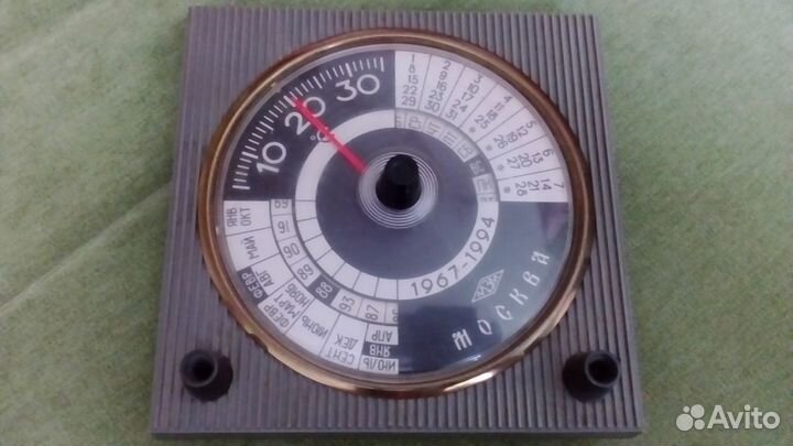 Термометр календарь СССР