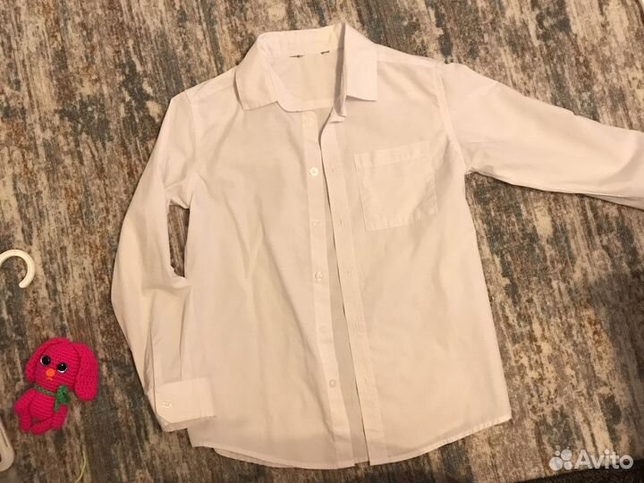 Рубашки для мальчика рост 122-128