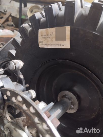 Шины на снегоуборщик, или квадрик