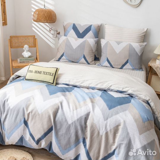 Комплект постельного белья Сатин 100 хлопок C554