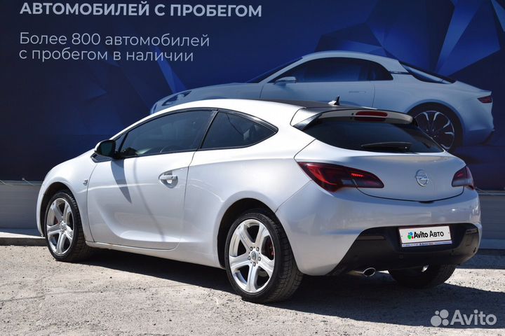 Opel Astra GTC 1.6 МТ, 2012, 138 600 км