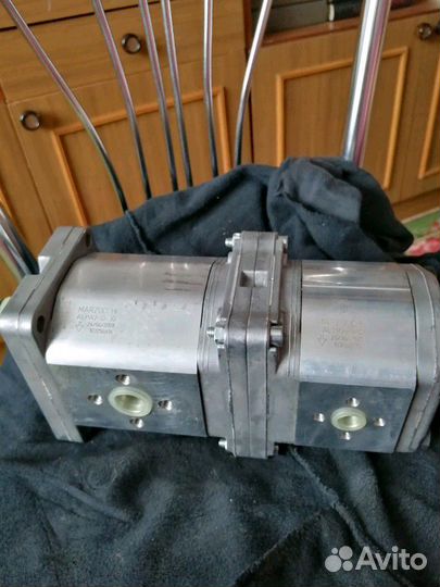 Масляный 2х камерный насос высокого давления