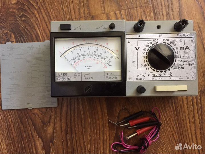 Тестер Ц4353 СССР от 1987 года
