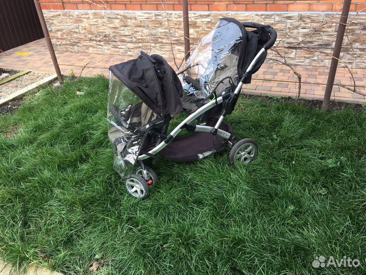 Коляска для двойни/близнецов/погодок Casualplay