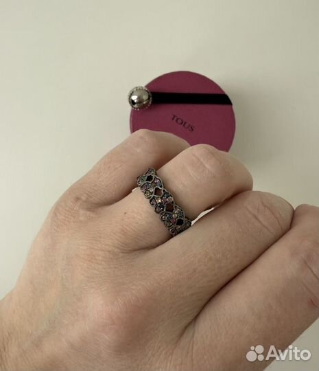 Кольцо tous fantasy 18 размер