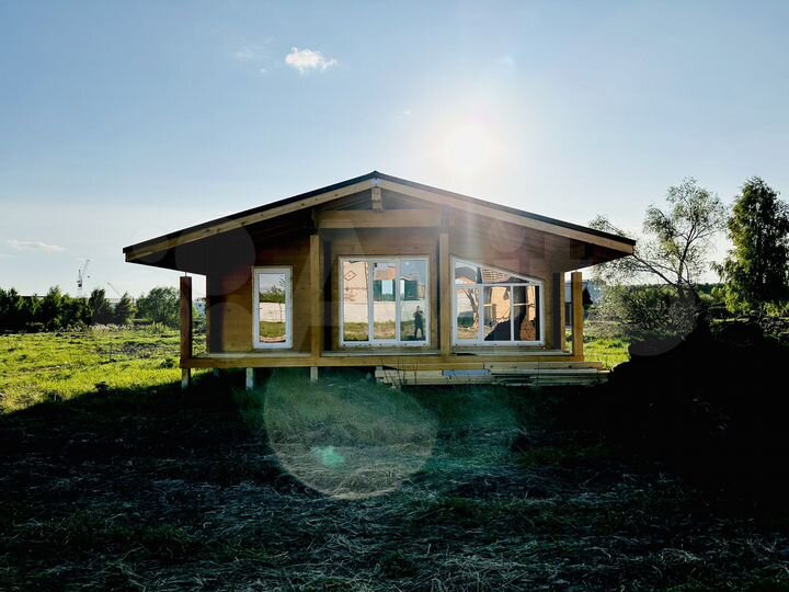 Дом 80 м² на участке 5 сот.