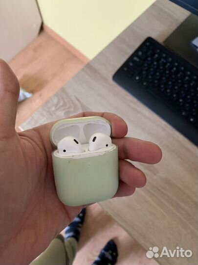 Наушки Airpods 2 реплика (фейк)