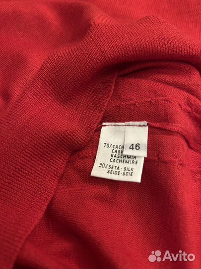 Джемпер женский красный Cruciani