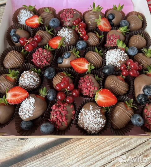 Клубника в шоколаде