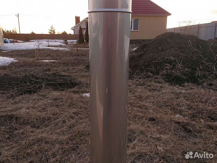 Труба дымохода матовая 180 мм