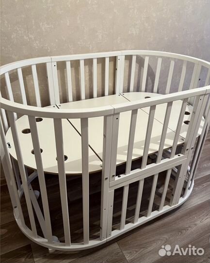 Детская кровать для новорожденных трансформер