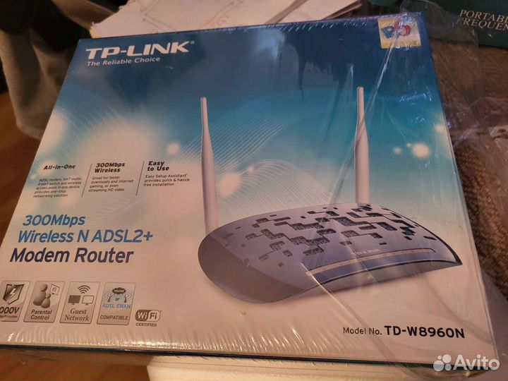 Wifi роутер новый и модем adsl.2 в одном