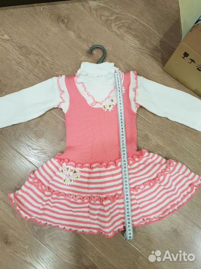 Костюм для девочки водолазка+ сарафан