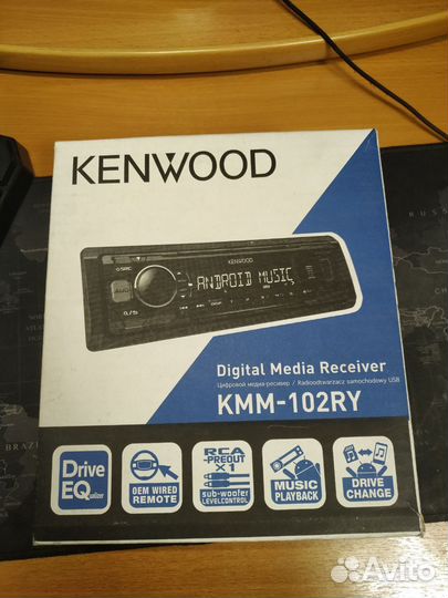 Автомагнитола Kenwood KMM-104RY (без торга)