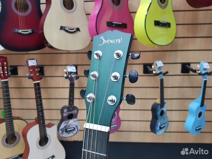 Гитара акустическая новая Shinobi