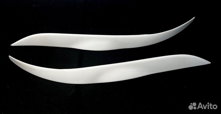 Реснички на фары subaru legacy BL5 2007