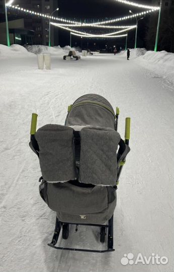 Санки - коляска nika kids