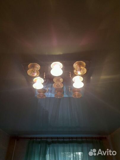 Люстра потолочная светодиодная бу