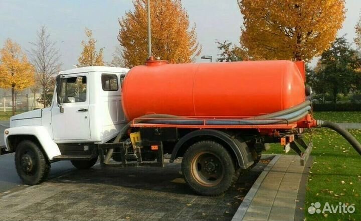 Откачка ям и туалетов, выкачка ям