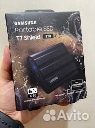 Внешний жесткий диск samsung t7 2tb shield