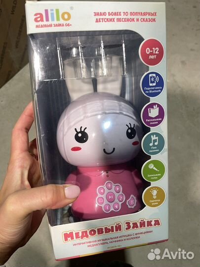 Заяц Alilo Медовый зайка G6+