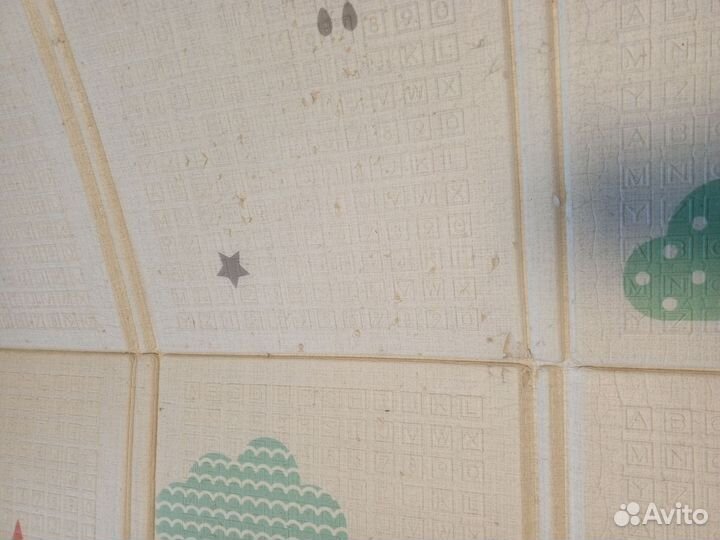 Складной детский коврик для ползания