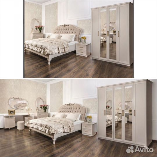 Спальный гарнитур/Мокко