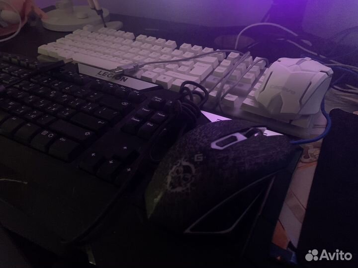 Игровая клавиатура и мышь 2 комплекта