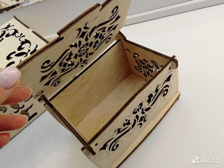 Деревянная шкатулка ручной работы