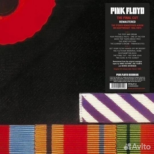 Pink Floyd – The Final Cut LP