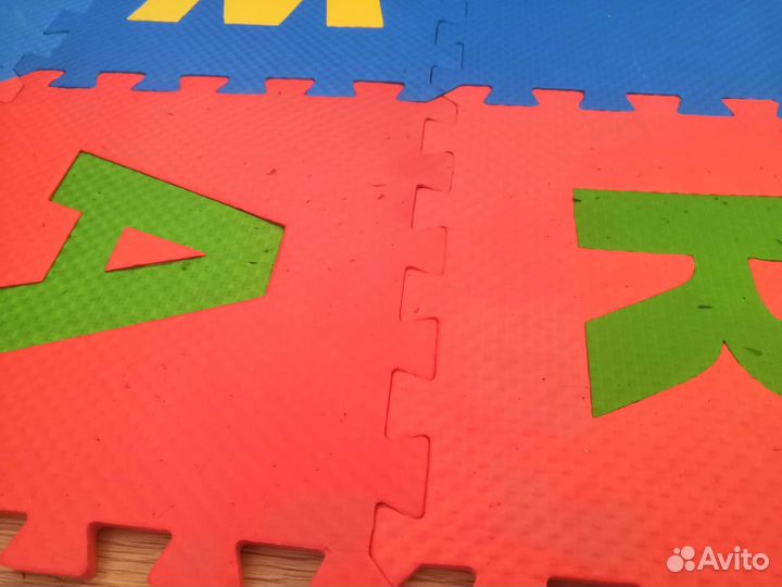 Детский коврик пазл Эва eva 32 шт большой