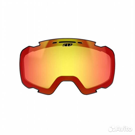 Линза 509 Aviator 2.0 без подогрева Магнитная, Fire Mirror Clear Tint