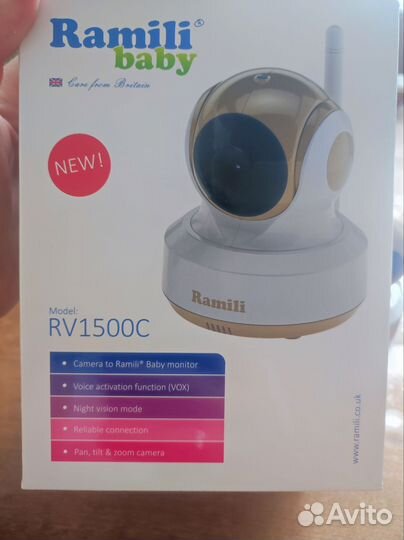 Видеоняня ramili baby rv1500c
