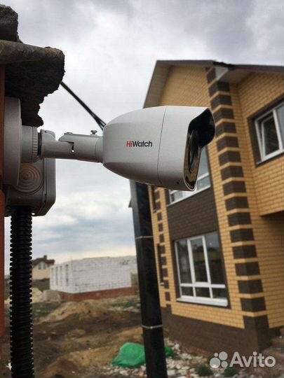 Установка камер видеонаблюдения