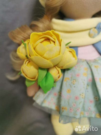 Интерьерная кукла ручной работы