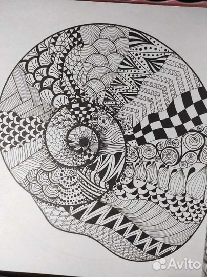 Раскраска Чудесный мир животных