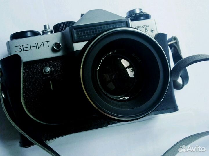 Фотоаппарат Зенит Ет с экспонометром, чехлом