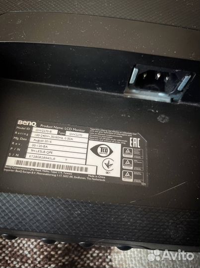 Монитор benq GW2270-B на 21.5 дюйма