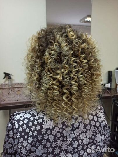 Укладка афролоконы