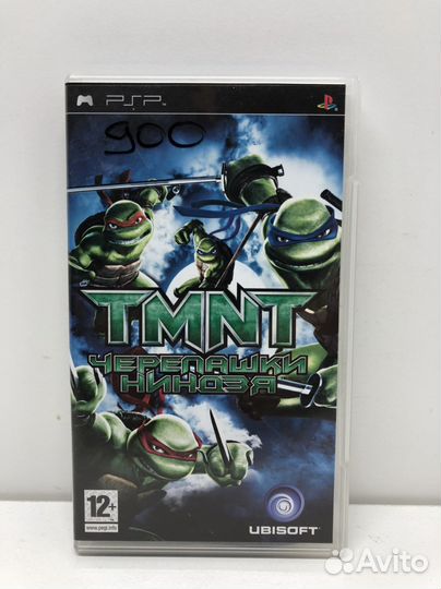 Диск tmnt черепашки ниндзя для PSP