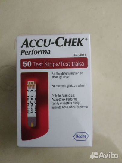 Тест полоски акку чек перформа