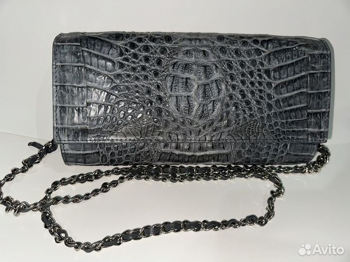 Сумка натуральная кожа крокодил
