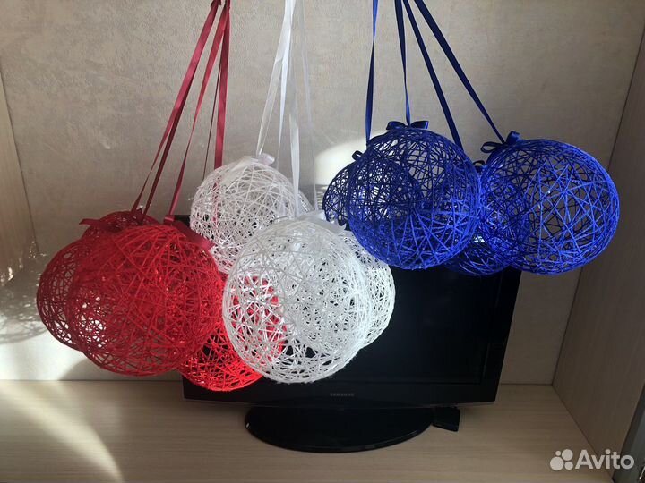 Шары из ниток