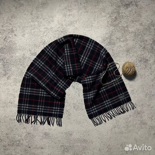 Мужской шарф Burberrys Винтаж Оригинал