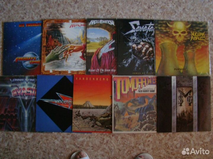 Savatage Helloween Nuclear assault MSG Ace Frehley