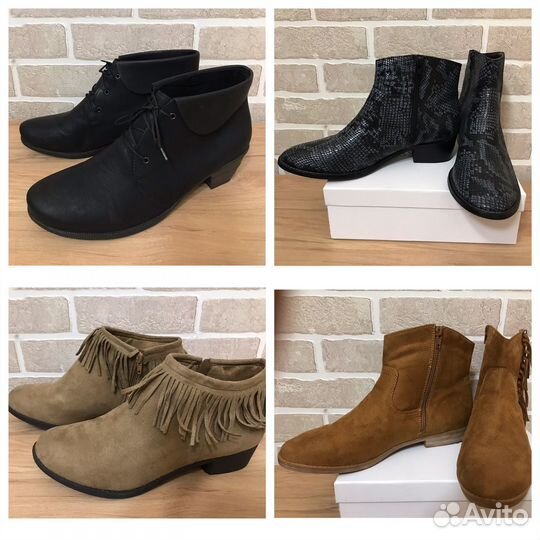 Полусапожки разм 42-43 новые демисезонные