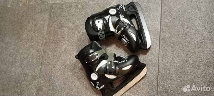 Коньки детские раздвижные 30-32р