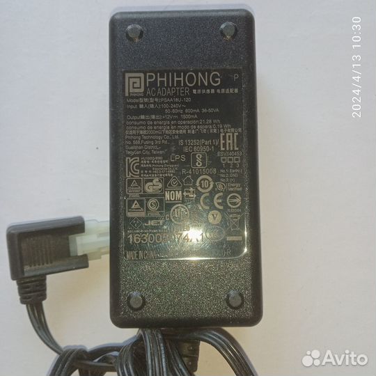 Блоки питания 5V, 9V, 12V, 15V, 24V