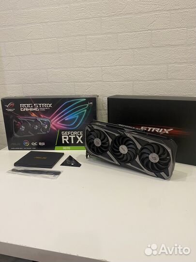 Видеокарта RTX 3070 ROG strix/Гарантия