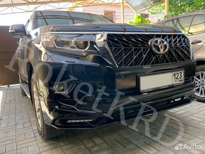 Обвес Prado 150 TRD Черный в Наличии